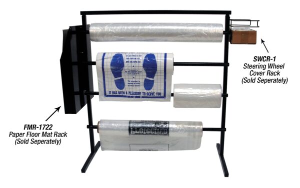 Interior Protectors Dispenser Rack & Accessories