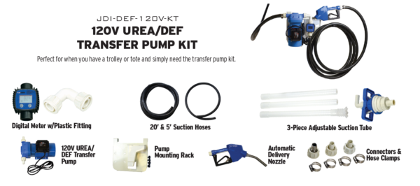120V UREA/DEF Transfer Pump Kit