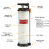 1.7-Gallon Vacuum Fluid Extractor – Manual Pump