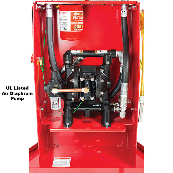 PRO30 30-Gallon UL Listed Diesel Caddy With Manual or Air Operated Pump