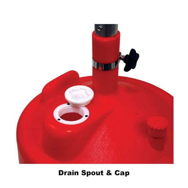 John Dow JDI-18DC 18 Gallon Self-Evacuating Portable Oil Drain, Shop Equipment