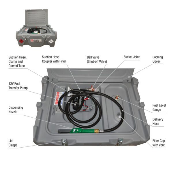 58-Gallon Low-Profile Diesel Carrytank