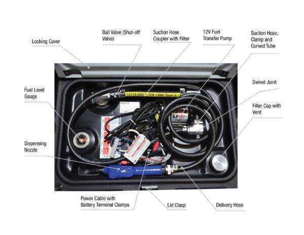 40-Gallon Low-Profile Gasoline Carrytank