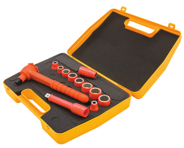 Insulated Socket Wrench Set 3/8’’
